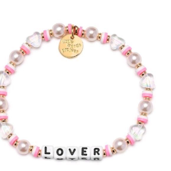 Little Words Project Lover Beaded Bracelet - Picture 2 of 6